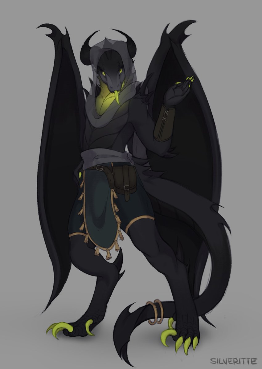 Dragonborn sketch commission