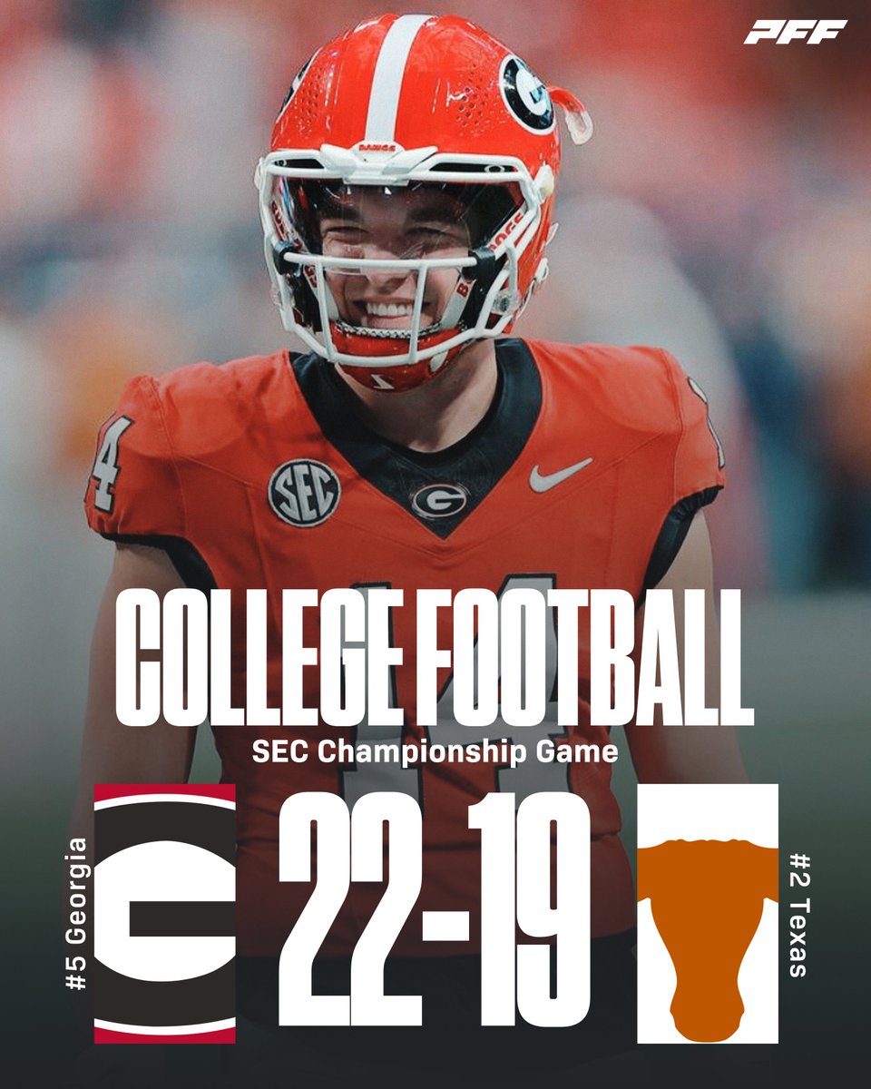 PFF_College's tweet photo. GEORGIA WINS THE SEC CHAMPIONSHIP🐶 https://t.co/28kqWRafNS