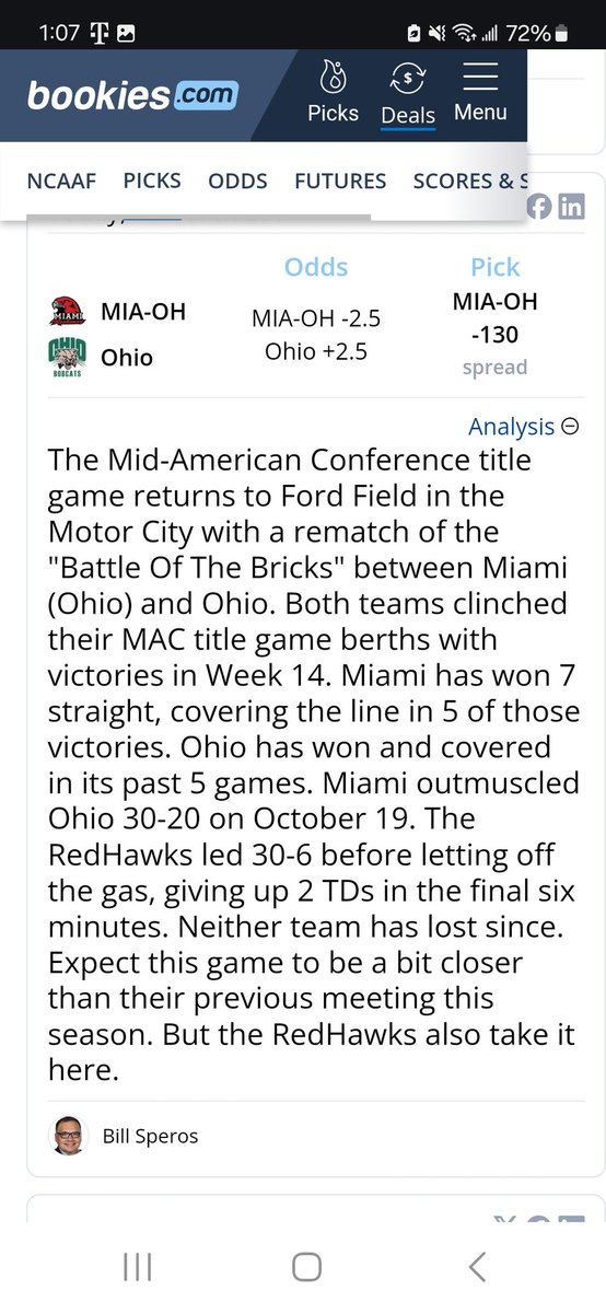 billsperos's tweet photo. Championship 
Saturday 🏆🏈
🏆UGA +3 🐶
🏆ASU ML 😈
☠️ OHIO ML 💸
@Bookies ➕️
https://t.co/okDwSttQVe
#Free #Over21 https://t.co/UEhr4zYPQC