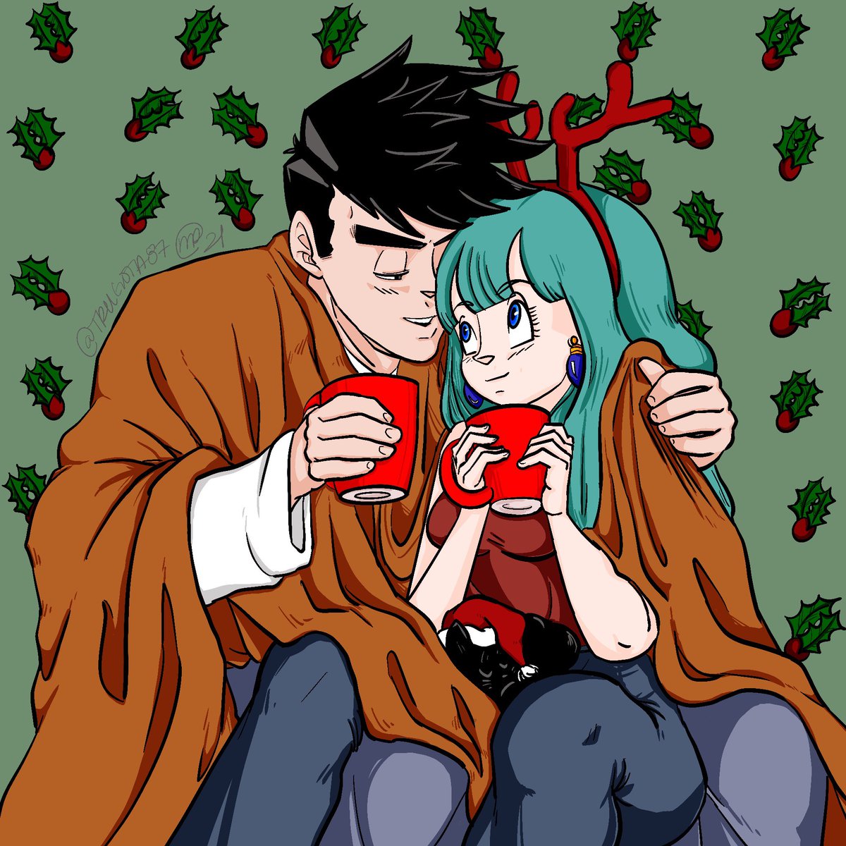 BrotenSquad's tweet photo. A cozy piece by the lovely and talented @trugota87! 🎄☃️🎁 https://t.co/sIfq0Ri4oN