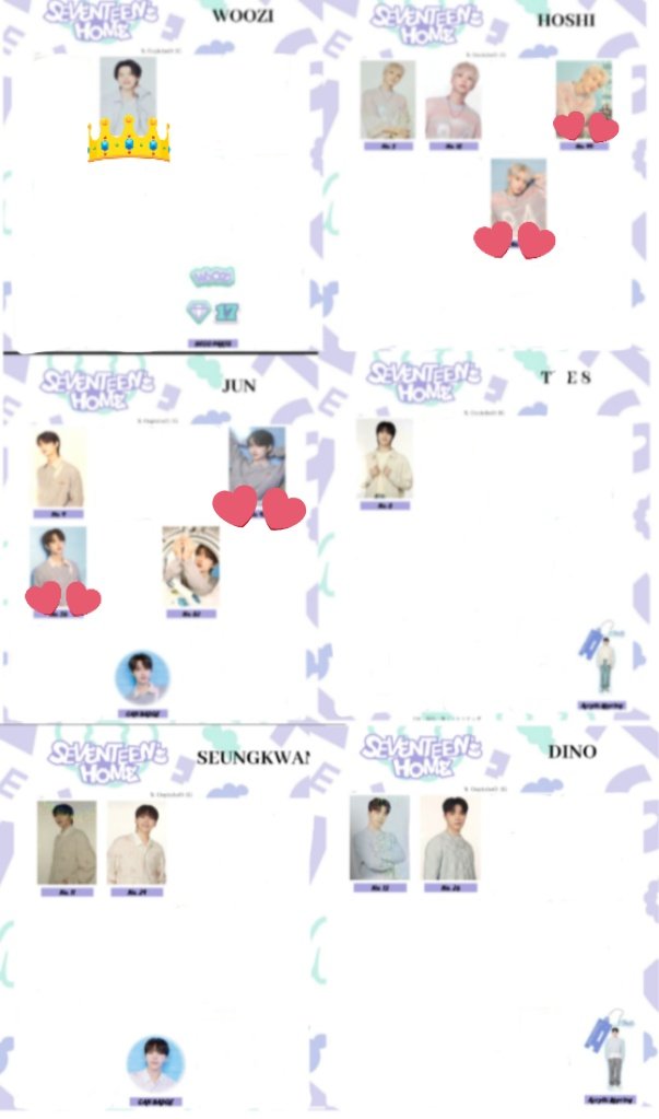 reno0611's tweet photo. SEVENTEEN セブチ HOME  アクキー 缶バッジ トレカ 交換

譲 画像1〜2

求 画像4 各1
 トレカ👑>💕>無印 
✼郵送or大阪手渡し
✼セルカは1:n https://t.co/TUa2IuqOla