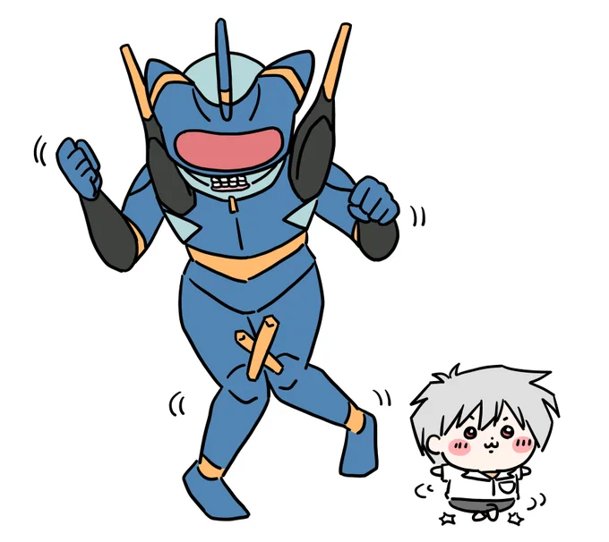 ちいえばカヲルとマーク06 
