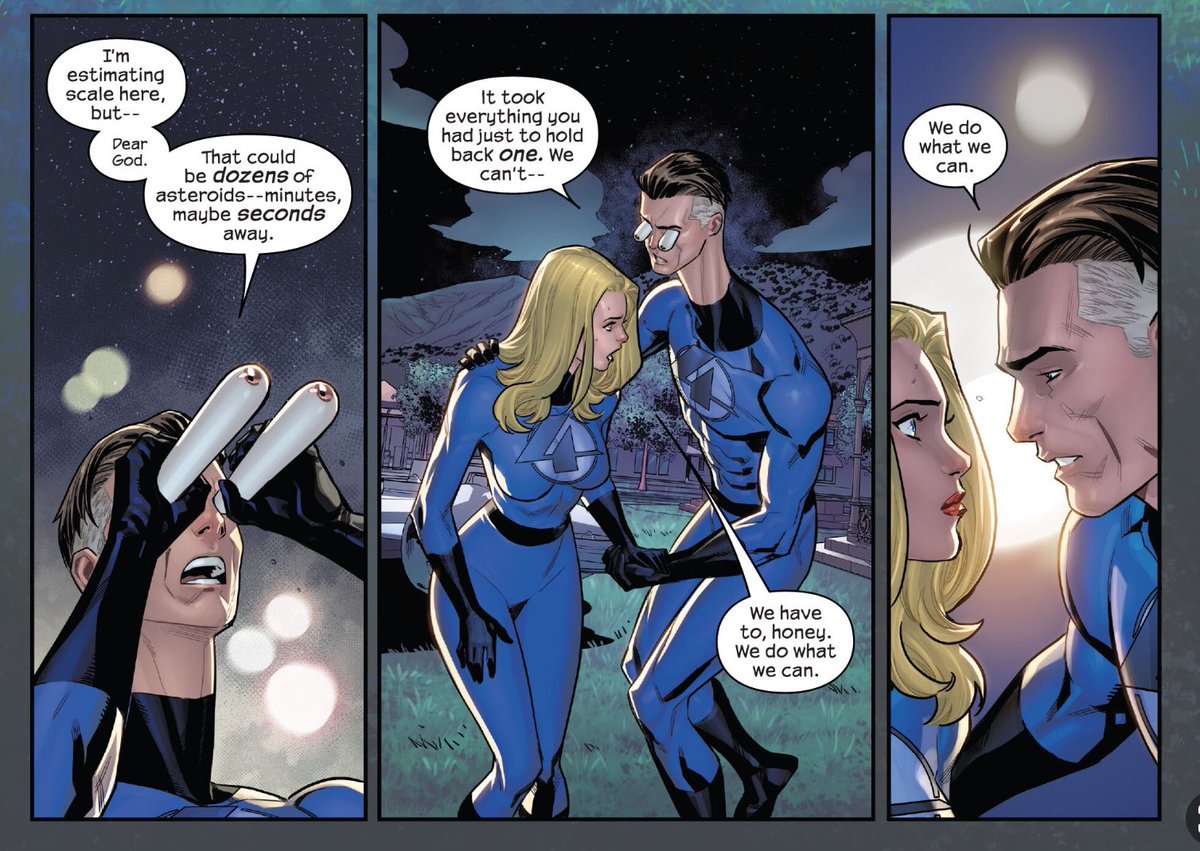 dannymalt's tweet photo. I’ve never seen Reed Richards do this before with his eyes lol. Pretty creep actually. (FF V7 #18 / LGY #711) https://t.co/WHUDTkWjaF