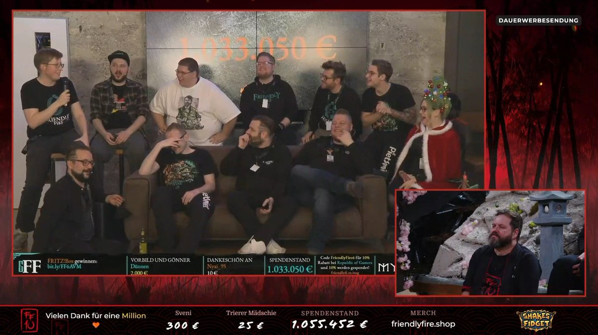 MarcelAnxiouus's tweet image. 10 Jahre #FriendlyFire.
10 Jahre bei jedem Stream dabei gewesen.
Einfach unglaublich, wie viel man mit diesen Streams verbindet..
DANKE an alle Communities &amp;amp; alle beteiligten. Ein großes #AlleLoben!! ❤❤

#FriendlyFire10