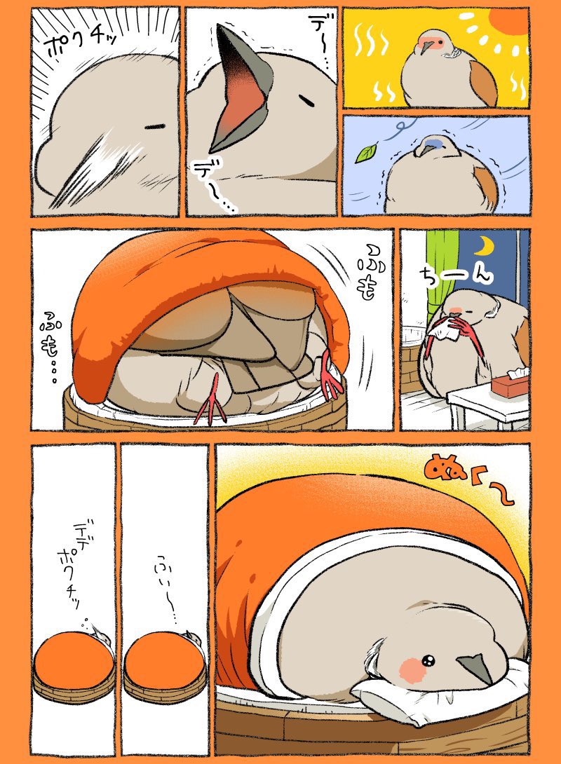 ゆるいキジバトくん、まとめ【2/3】 