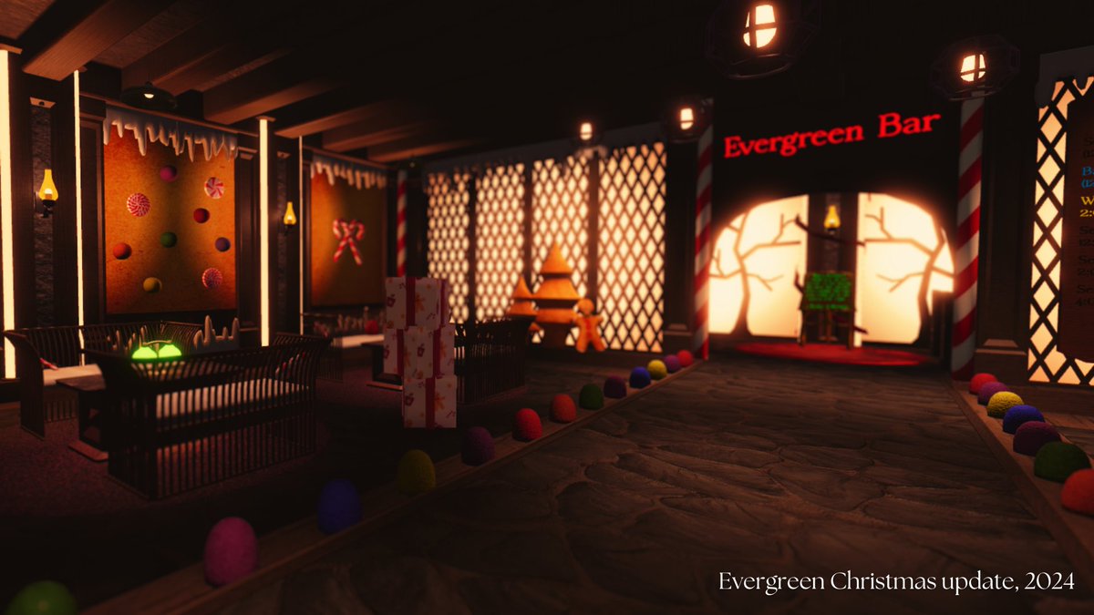 EvergreenRBLX_'s tweet image. HOLIDAY UPDATE RELEASED🎄🎁

Join us as we dash into the holiday season with our brand new update! ☃️

- 5 Holiday drinks
- 2 Holiday food dishes
- 1 Secret drink
- Snowball fights
- Decorated map
- Christmas music
- Drink making blizzard effect
- Snowfall

#robloxgroup #fyp
