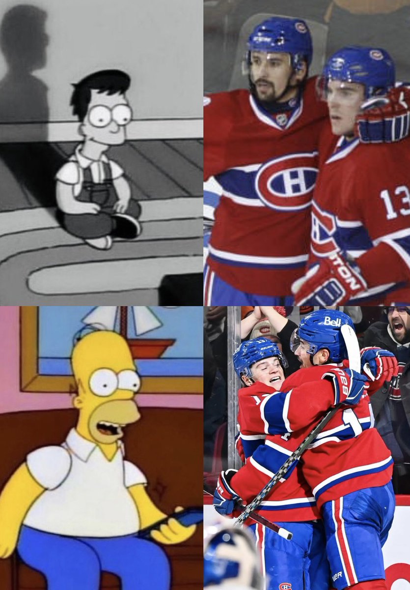 The two-way silent leader #14 and the undersized sniper #13 terrorizing the Washington Capitals. Some things never change.