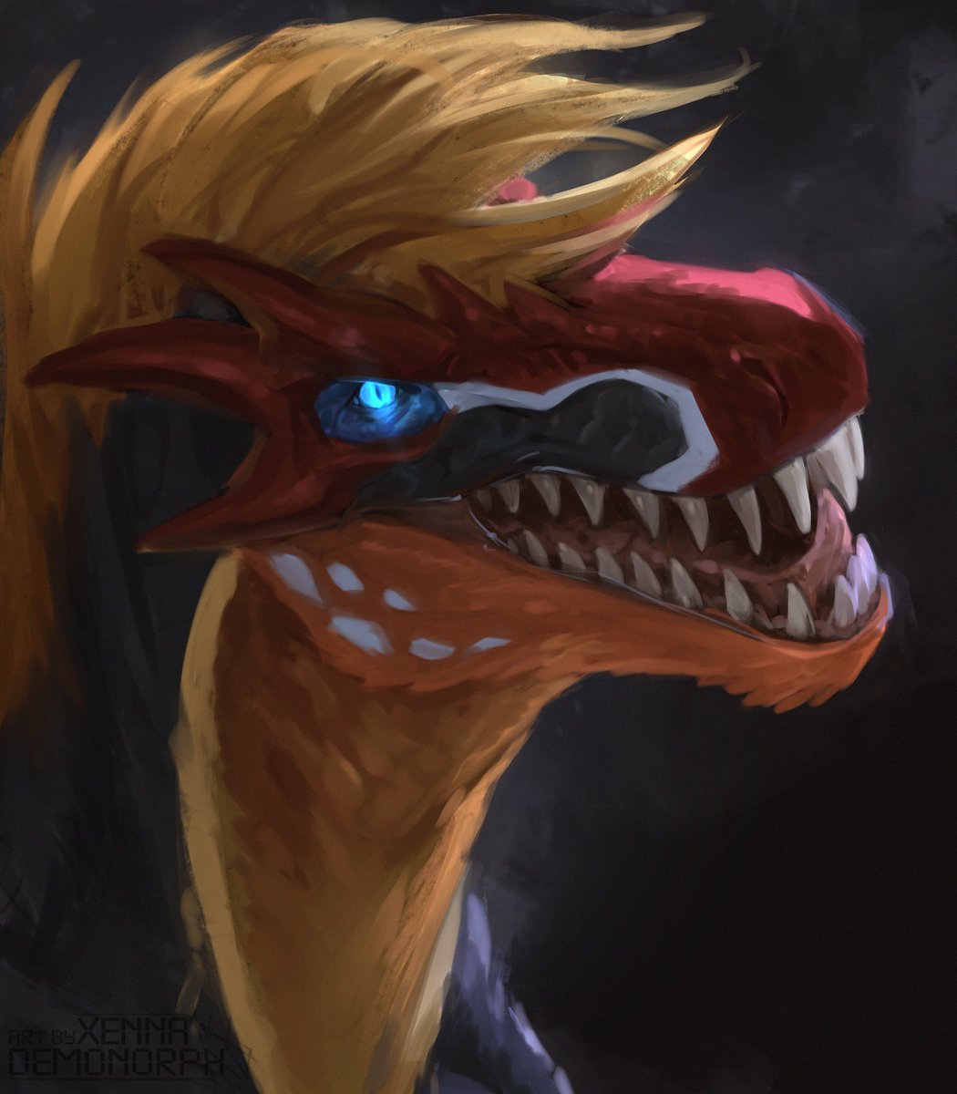 "Who do you think you are to defy the word of our spirits past?!"

🎨: <a href="/demonorph/">XennaDemonorph</a>