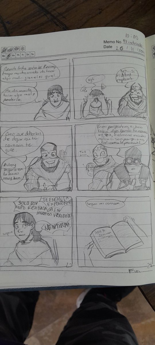 _StaRandomdude's tweet photo. Mini comic ref a mi au 
(Si, es un #Ocxcanon )
Son bocetos, y no hay mucho seguimiento con sentido por que lo hice entre días y la idea cambiaba(? 
Pero como boceto esta bien, creo 
#RiseoftheTMNT #rottnmt #art #traditionalart https://t.co/zfPqyQN6jL