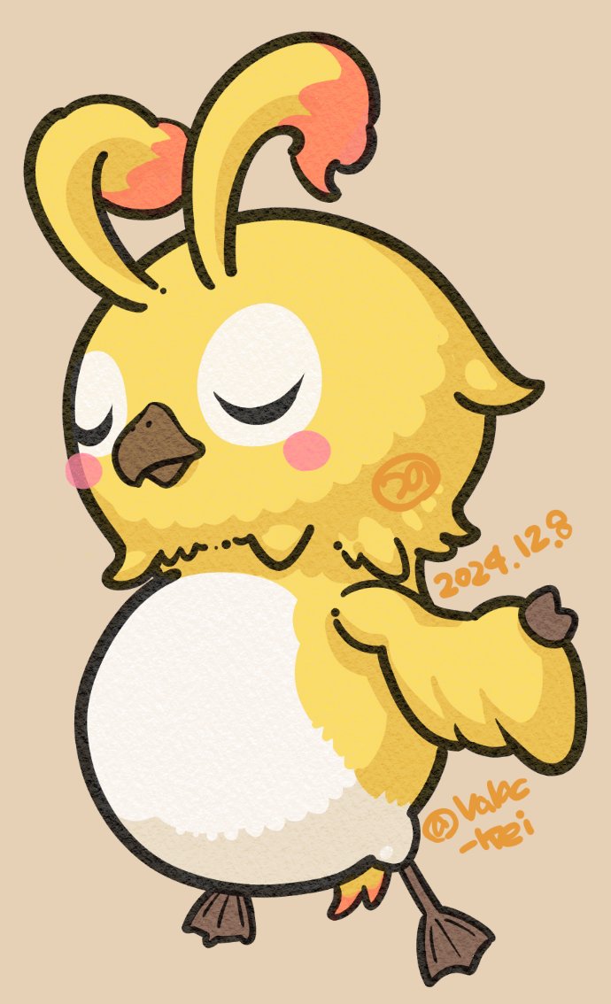 Valac_Kei's tweet image. こんな感じでフレークシール作ろうかな🐥
締切間に合えば…
ついでにデカいクッションも3つぐらい欲しい。