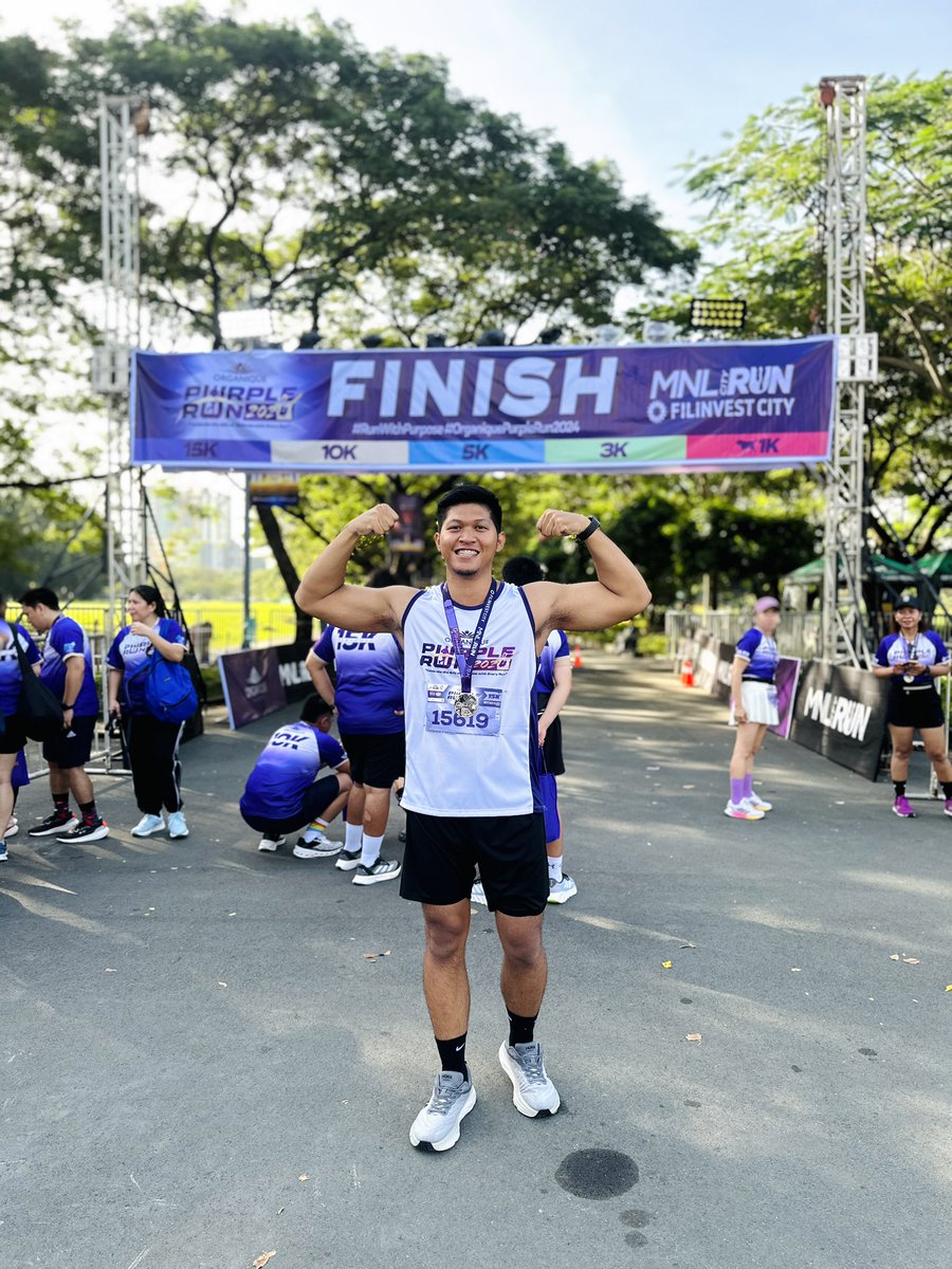 geloibalarosa's tweet photo. My first 15k run 😭🤘
Last one for this yr 👌🏻
#MNLCITYRun
#OrganiquePurpleRun https://t.co/2bzvNkDEyy