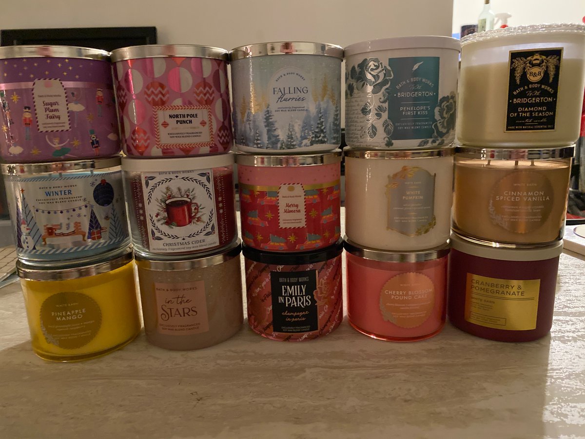 SPilk13's tweet photo. Happy @bathbodyworks Candle Day to all who celebrate! I sure found some good ones 😍😍

And with a gift card, I barely spent any of my own money. A very successful day. 🎉 https://t.co/5KVVX8Em5A