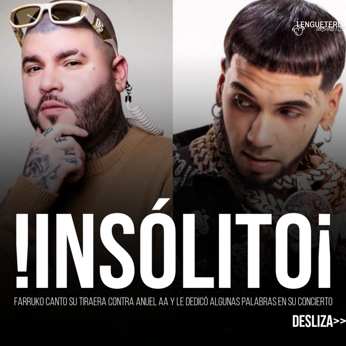 el_eqs's tweet photo. @FarrukoOfficial Durante Su Concierto En El "Choliseo De PR" Interpretó Su Tiraera Que Lanzó Recientemente Para @Anuel_2bleA Titulada "San Miguel" Y Además Le Dedicó Algunas Palabras Fuertes Durante Su Presentación 🤯🔥🥊 ¿Que Opinas? 👈 https://t.co/H9QjIVBNOA