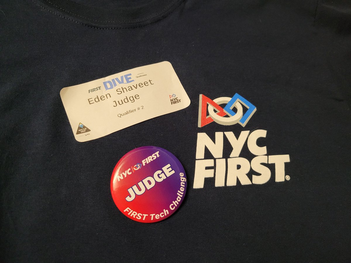 Eden_Shaveet's tweet image. I had an amazing time judging today's #FIRSTTechChallenge @nycfirst qualifier in Brooklyn! Congrats to the winning & advancing teams! Your robots blew us away 🤖👾
The future of engineering is bright!