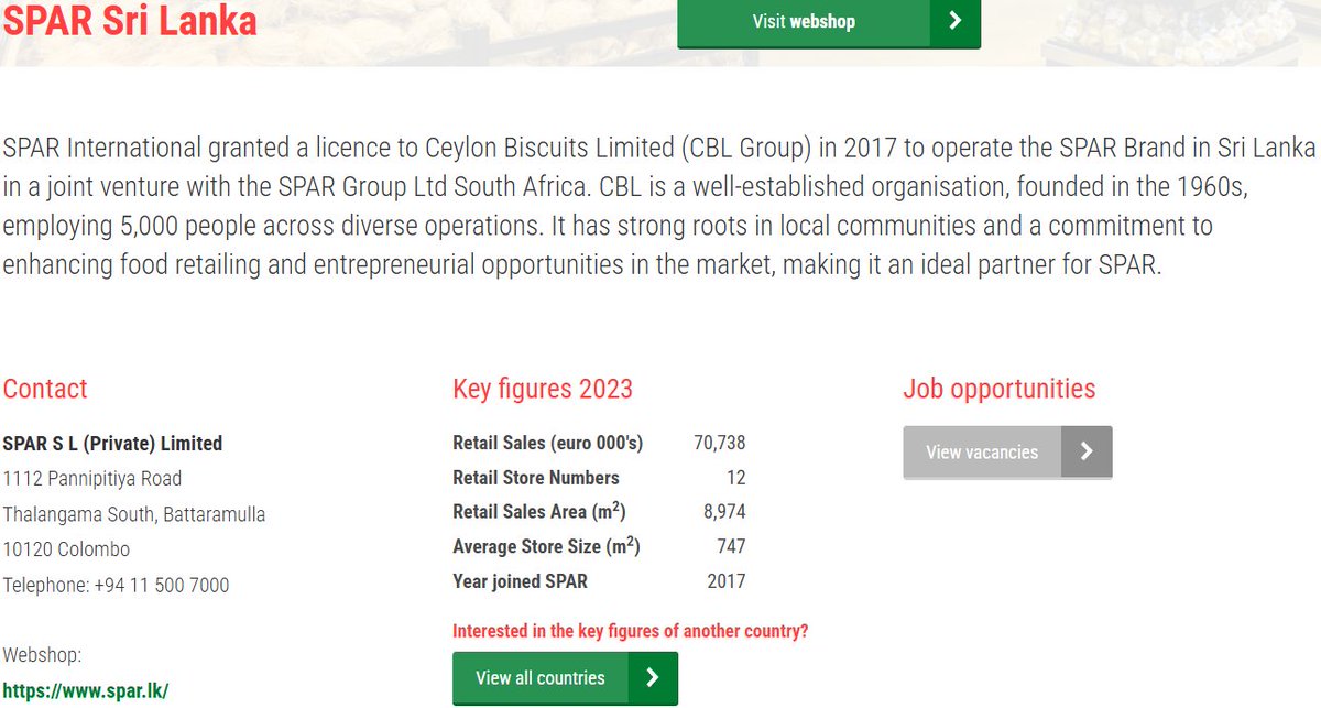 Channa_Amare's tweet image. SPAR continuing aggressive credit card discounts aimed at #lka affluent urban customers

More restrictions now, but up to 30% off total bill offers are enticing

➡️ Likely taking customers from rivals, yet supermarket segment itself also growing in SL

#CSE #CARG #CCS #RICH #SHL