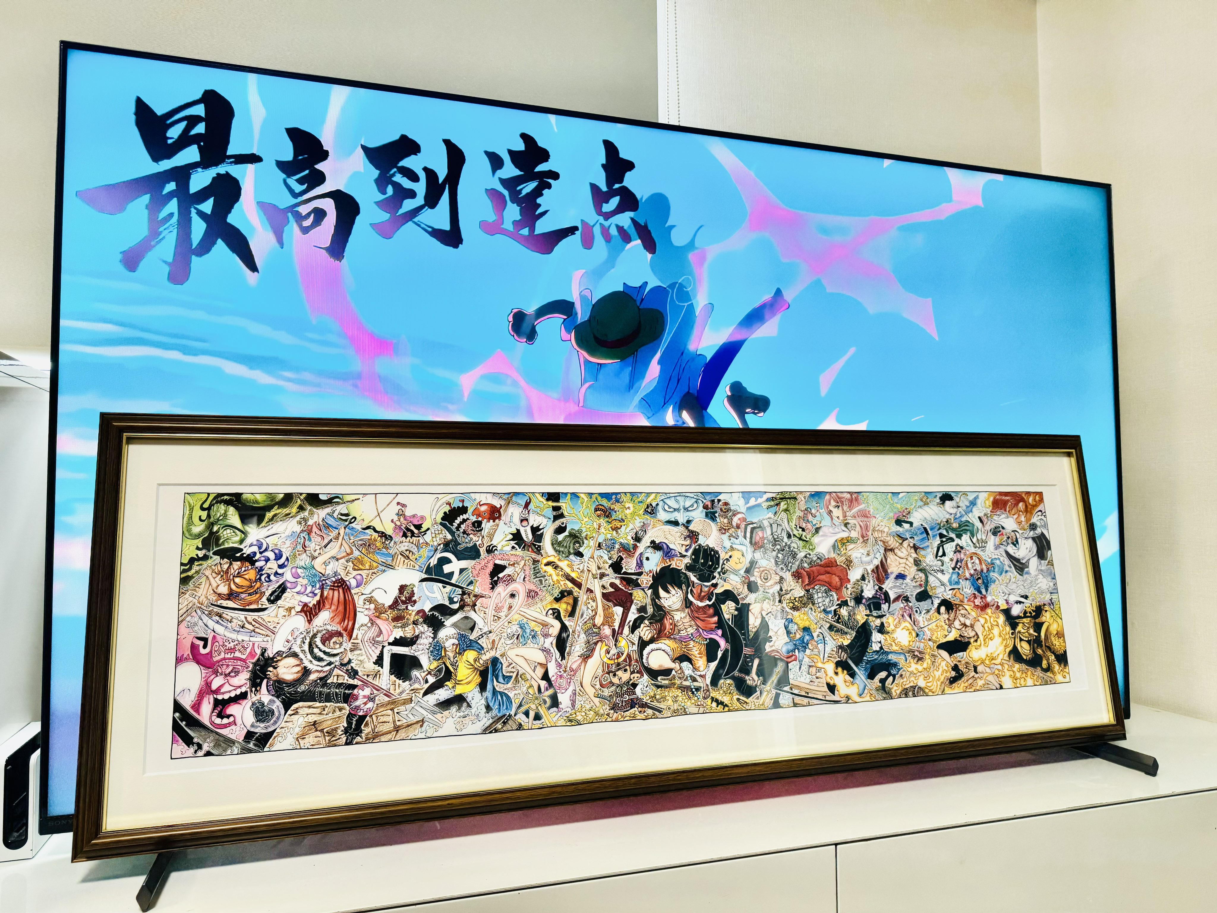 ONE PIECE ワンピース 「大海賊百景」 複製原画 WT100記念見開き