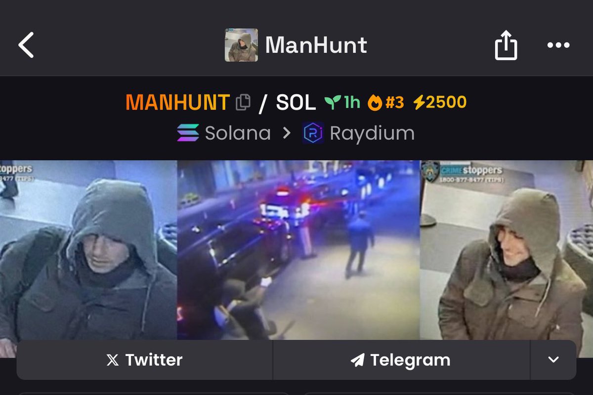 renzosalpha's tweet photo. $MANHUNT #3 On dexscreener rn 

Wouldn’t fade it 

CA: DdGSsKM1JT2AtLSTkocJAnn4uaMogEdE49ZjMCG2pump https://t.co/gXs4LAyHeB