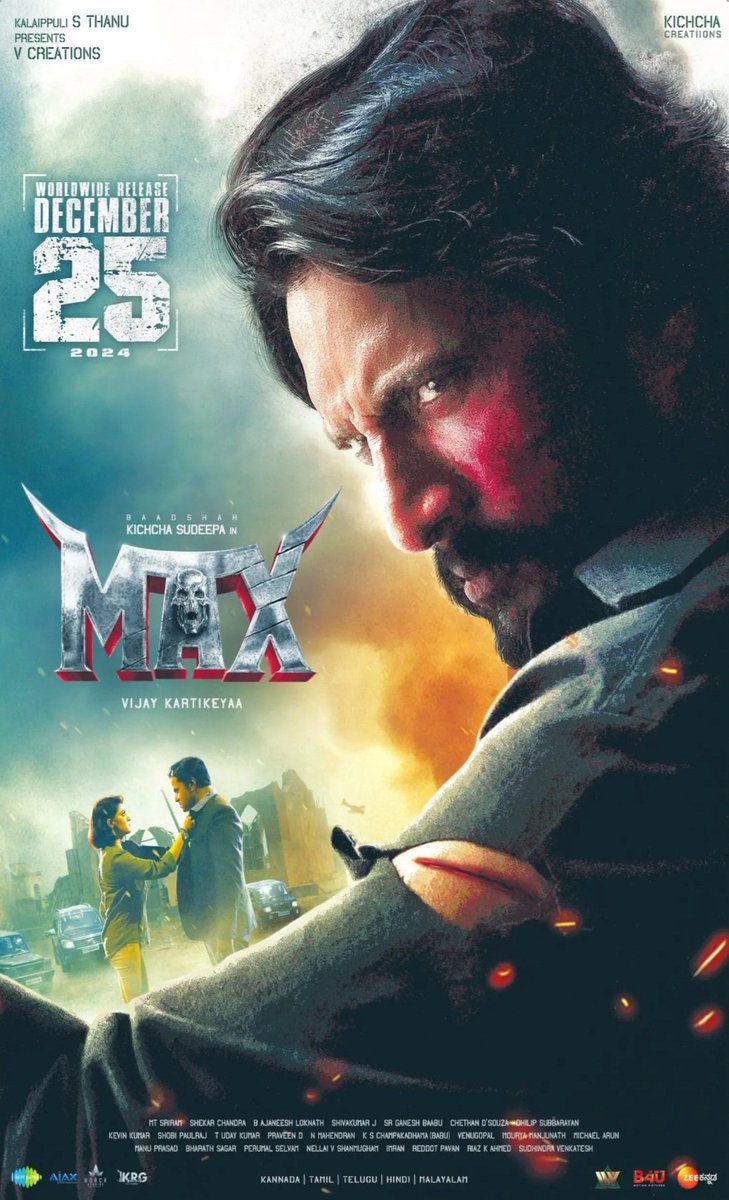 TEJAS9945's tweet photo. MAX IN CINEMAS FROM
25-12-2024
#MaxTheMovie #MaxMovieOnDec25 #KichchaSudeep #KichhaSudeep @KicchaKSSFC @KicchaSudeep @theVcreations #KicchaBOSS https://t.co/mgDQTCbK65
