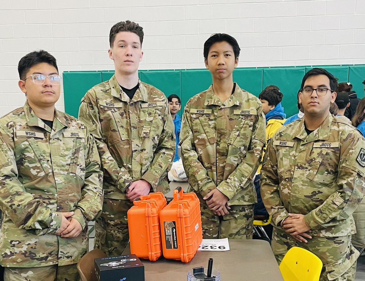 WSHS AJROTC tweet media