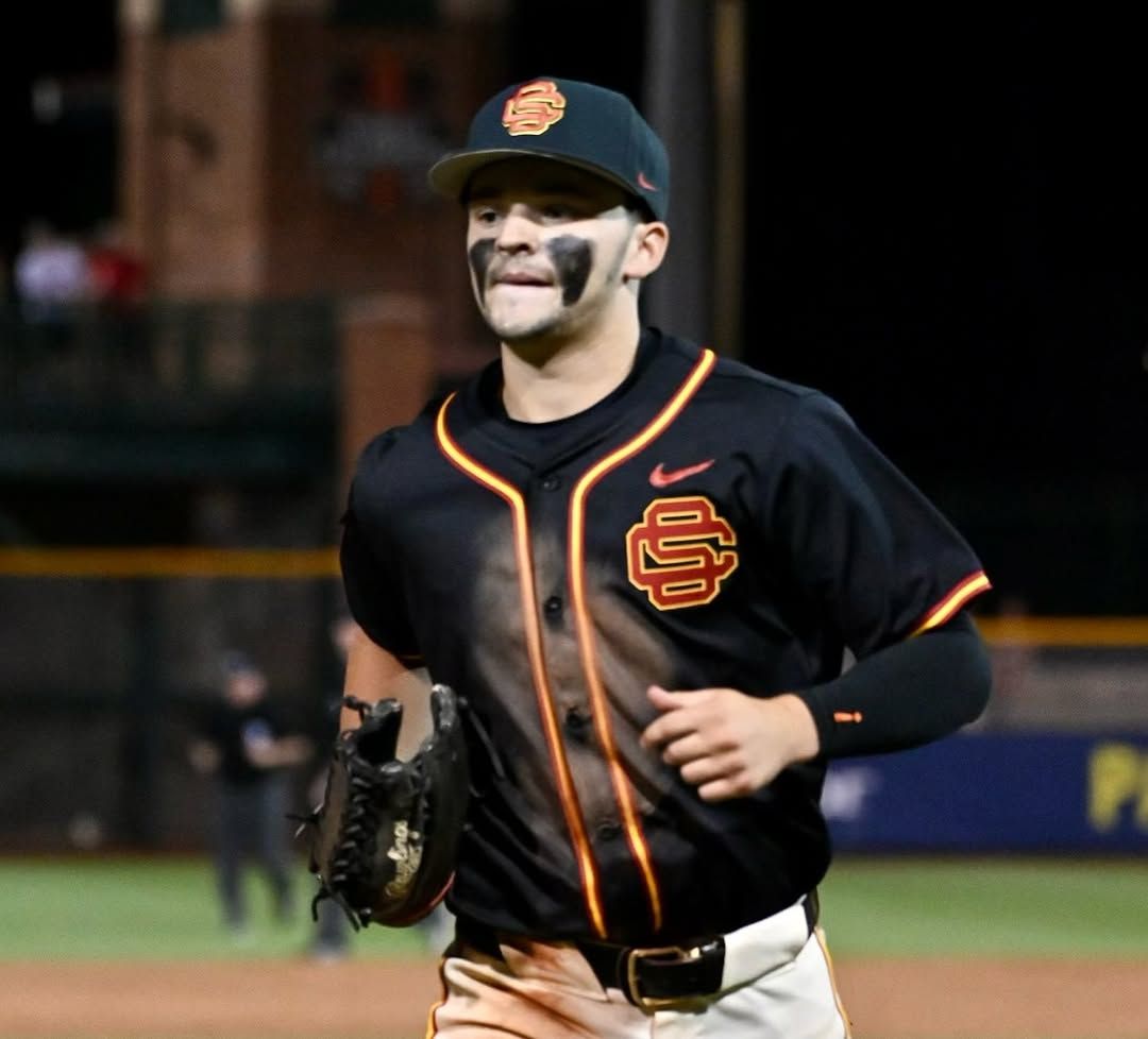 D1Baseball (@d1baseball) on Twitter photo After leading <a href="/USC_Baseball/">USC Baseball</a> with a .324 batting average and striking out just 22 times in 145 at-bats as a freshman, <a href="/braydendowd/">Brayden Dowd</a> could move into the leadoff position in 2025.
He’ll also make the transition from right field to center, where his speed can be better used. After leading <a href="/USC_Baseball/">USC Baseball</a> with a .324 batting average and striking out just 22 times in 145 at-bats as a freshman, <a href="/braydendowd/">Brayden Dowd</a> could move into the leadoff position in 2025.
He’ll also make the transition from right field to center, where his speed can be better used.