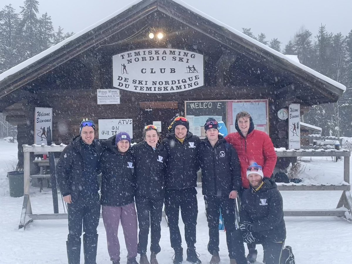 First race of the season for some of the Vees in the early season snow in Temiskaming. Thank you <a href="/TrailsTemNordic/">Temiskaming Nordic</a> for the great day! #PrideandTradition <a href="/LUVoyageurs/">Laurentian Voyageurs</a>