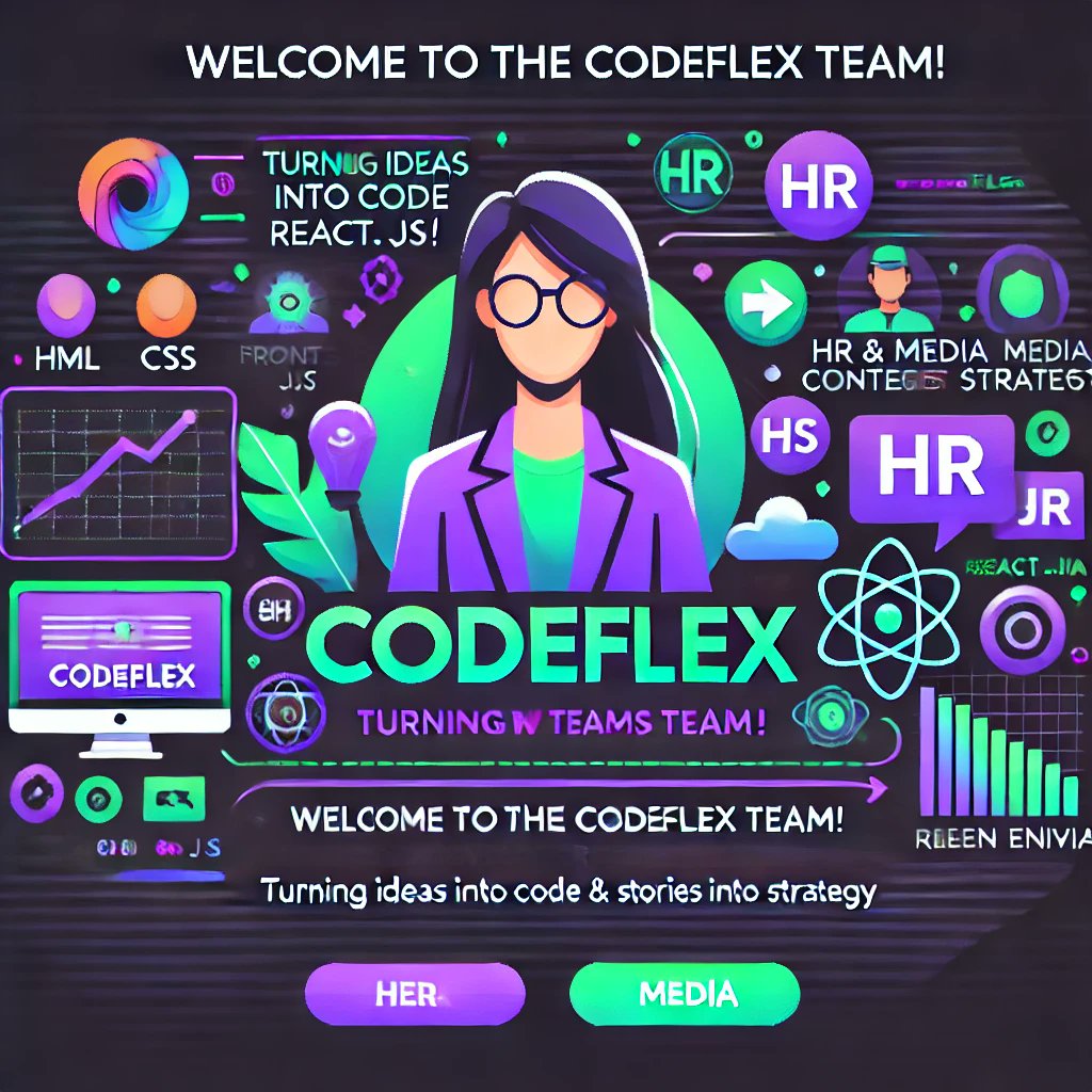 MuktariAchimi's tweet photo. 🚀 Exciting news! Meet the newest star of the Codeflex team, @QueenEnivic—a Frontend Developer (HTML, CSS, JS, React.js) &amp; our HR &amp; Media Content Strategist! 🌐✨ Turning ideas into code &amp; stories into strategies, she’s here to elevate Codeflex. Let’s welcome her🎉
#Codeflex2024 https://t.co/Jp6B7PmljV