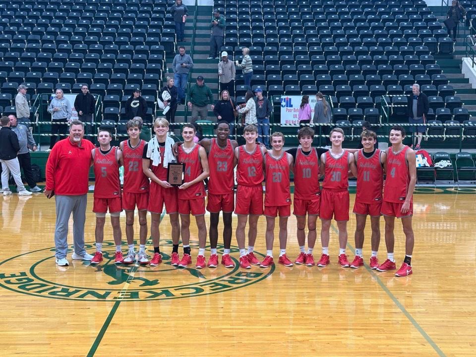 Breckenridge Tournament Champs!
Eagles defeat Jim Ned, Munday, Breckenridge and Clyde to win the Lions Club Tournament. Sleep and Practice are overrated! Cayden Howard and Jason Luke named to the all tournament team. <a href="/HollidayISD/">Holliday ISD</a> <a href="/KfdxTobin/">Tobin McDuff</a> @Hull_TRN <a href="/ACNsports/">Archer County News Sports</a>