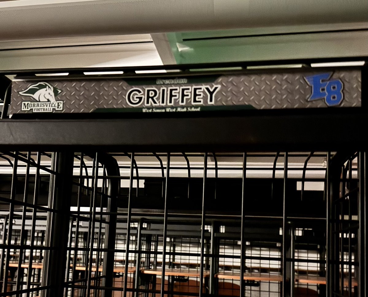 BrendanGriffey12 (@bgriffey12) on Twitter photo Thank you <a href="/CoachRabyJr/">Ed Raby</a> for the invite today. I had an awesome time seeing campus again and talking to the players and coaches <a href="/CoachElmore70/">Tyler Elmore</a> <a href="/CoachLevac/">Brendon Levac</a> <a href="/CoachOrlando_/">Jake Orlando</a>
<a href="/MvilleMustangFB/">SUNY Morrisville Football</a> Thank you <a href="/CoachRabyJr/">Ed Raby</a> for the invite today. I had an awesome time seeing campus again and talking to the players and coaches <a href="/CoachElmore70/">Tyler Elmore</a> <a href="/CoachLevac/">Brendon Levac</a> <a href="/CoachOrlando_/">Jake Orlando</a>
<a href="/MvilleMustangFB/">SUNY Morrisville Football</a>