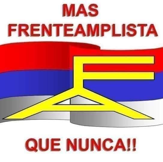 VOLVIMOS COMPAS !!
VIVA NUESTRO QUERIDO FRENTE AMPLIO !! 💪