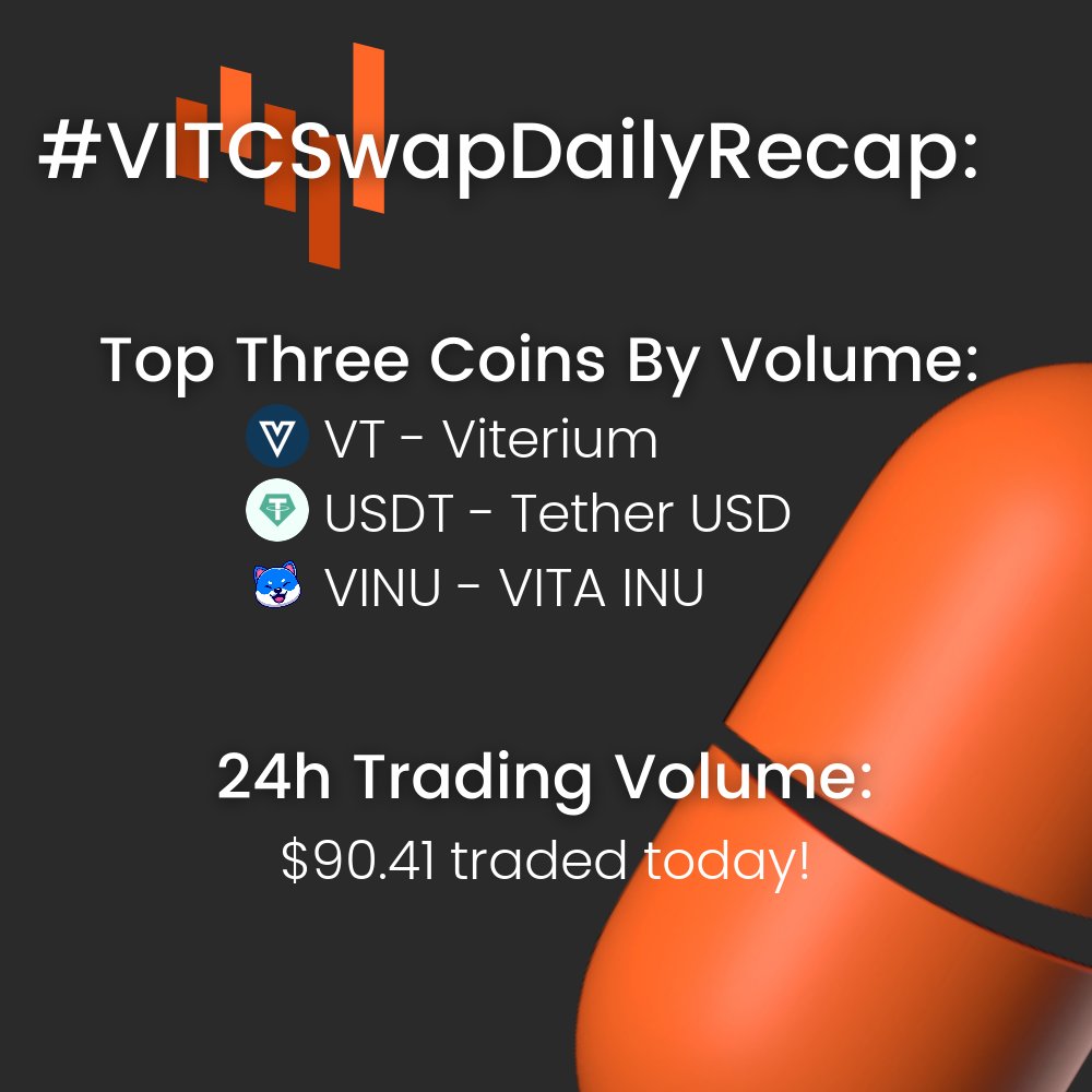 VITCSwap Powered By VitaminCoin 💊 tweet media