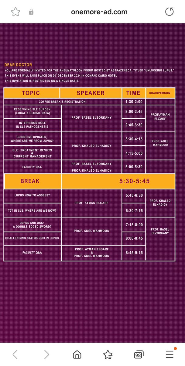 ESRd_eg's tweet photo. Register Now: [https://t.co/5fNi3pT0UI]
 
We look forward to your participation in this important event.
 
Event Details:
 
Date: 20th December 2024
Location: Conrad Cairo Hotel
Time : 2:00 PM https://t.co/WClhfMsSwu