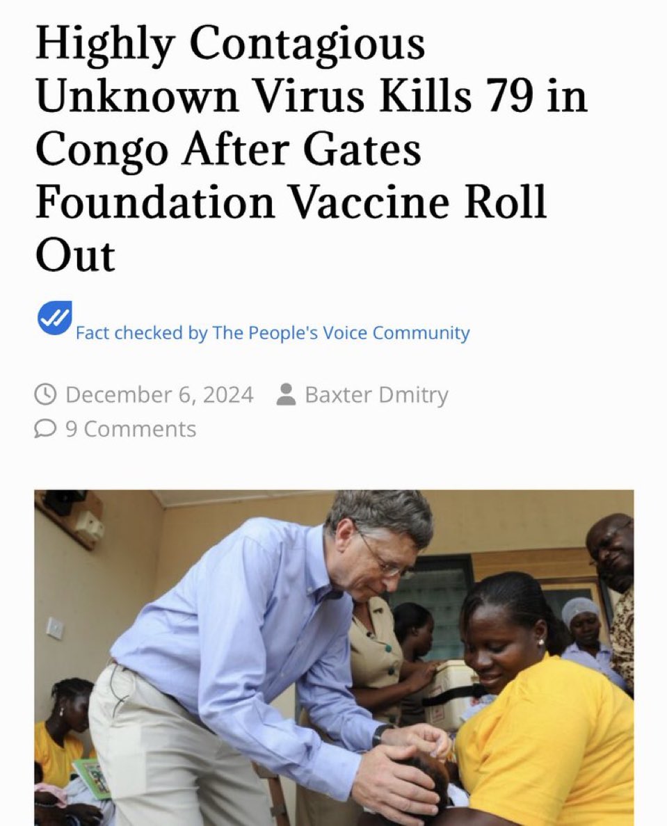 For the love of God…ARREST Bill Gates.