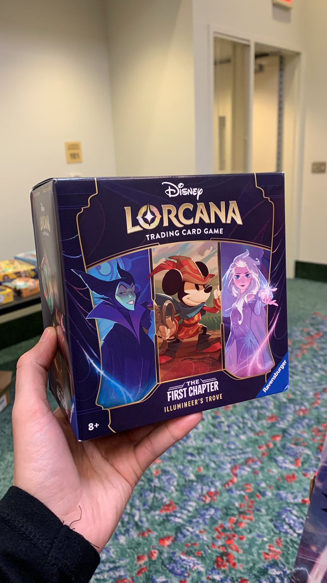 Played in a tournament at #AnimeFrontier2024, and I won a prize! A First Chapter Trove!! 😱