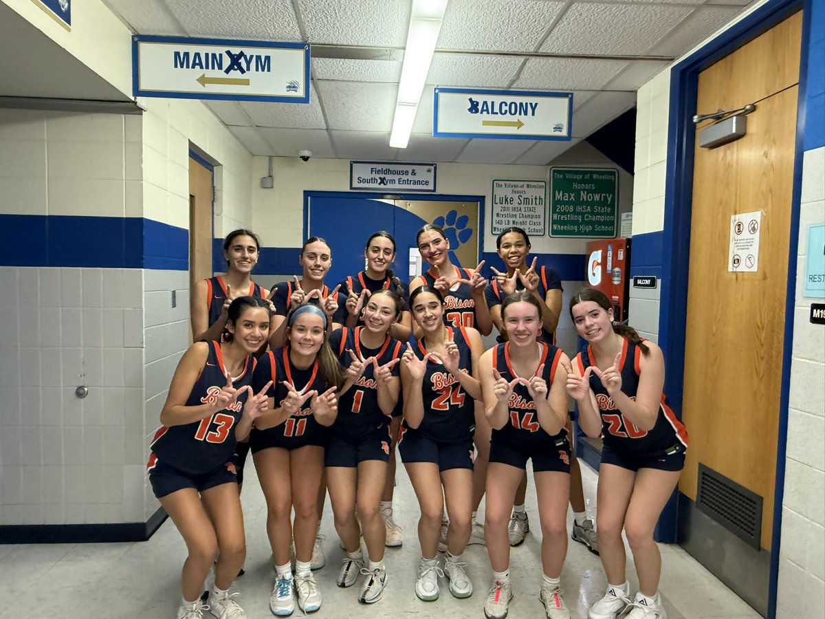 BisonCountry (@bisoncountry) on Twitter photo The Bison improve to 3-5 and 1-0 in the East after their 43-15 win over Wheeling. Stepping stones…
🏀Fink 10pts, 2 steals
🏀D Antonopoulos 8pts, 11 boards
🏀Weber 9pts, 11 boards
🏀Hill 9pts, 6 boards
🏀Veller and Daugird 4 and 5 steals a piece
#FightOn <a href="/BGBisonAD/">Buffalo Grove Athletics</a> The Bison improve to 3-5 and 1-0 in the East after their 43-15 win over Wheeling. Stepping stones…
🏀Fink 10pts, 2 steals
🏀D Antonopoulos 8pts, 11 boards
🏀Weber 9pts, 11 boards
🏀Hill 9pts, 6 boards
🏀Veller and Daugird 4 and 5 steals a piece
#FightOn <a href="/BGBisonAD/">Buffalo Grove Athletics</a>
