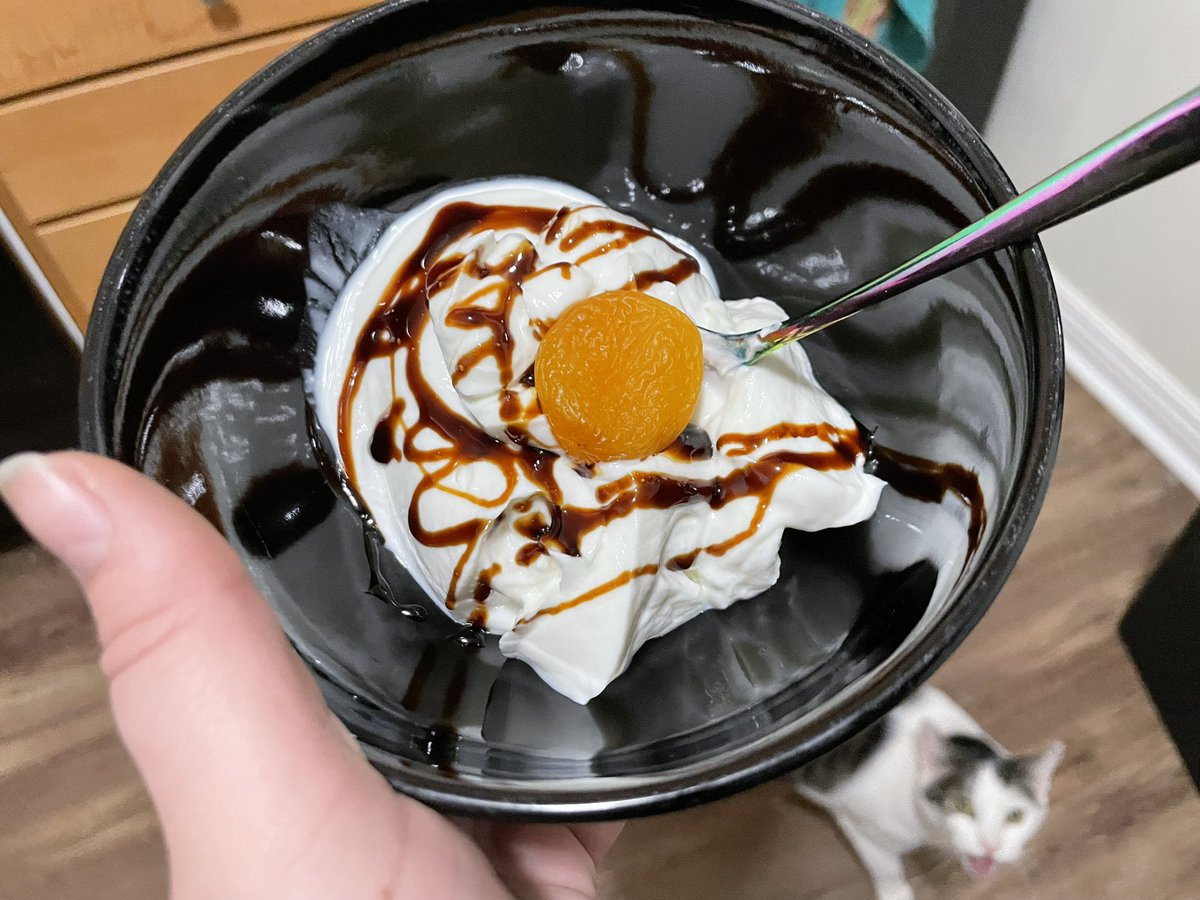 ElvNeedleworks's tweet photo. let’s play a game of guess what I’m eating https://t.co/W9eS9zJLif