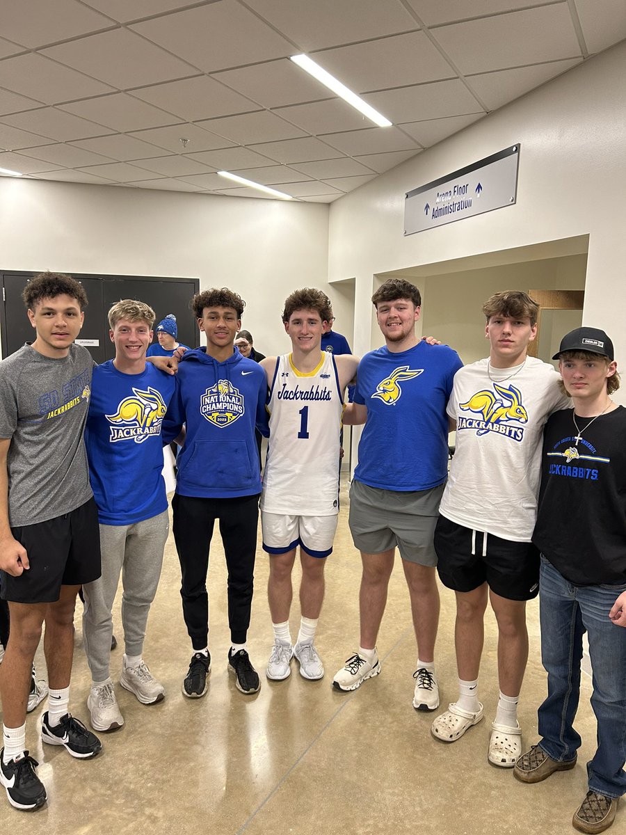 Some of the guys has a good time watching <a href="/owen0larson/">owen larson</a> and the Jacks win tonight!