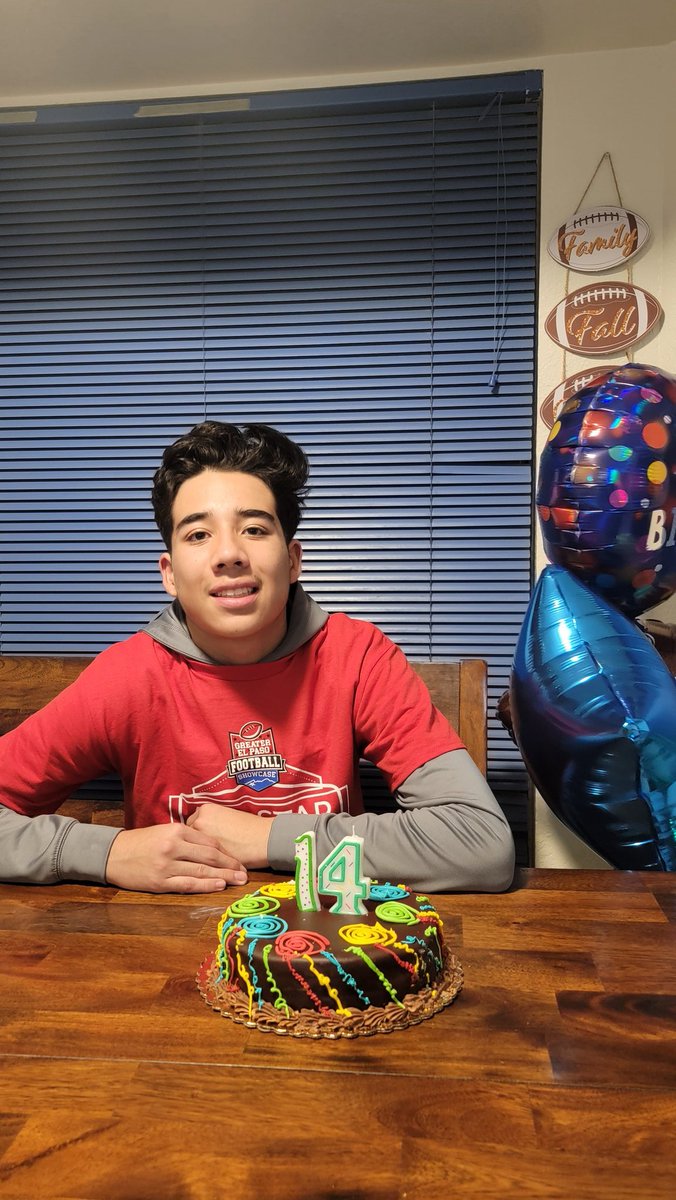 I want to wish the oldest of our pride and joys, our Jr. All-Star, a very Happy 14th Birthday!! He spent his day being mentored and inspired by senior all-stars, coaches, and guest speakers. We are so proud of this kid!! Mom, Dad, and Xavier love you pops!! ❤️🥳🥰 🌟