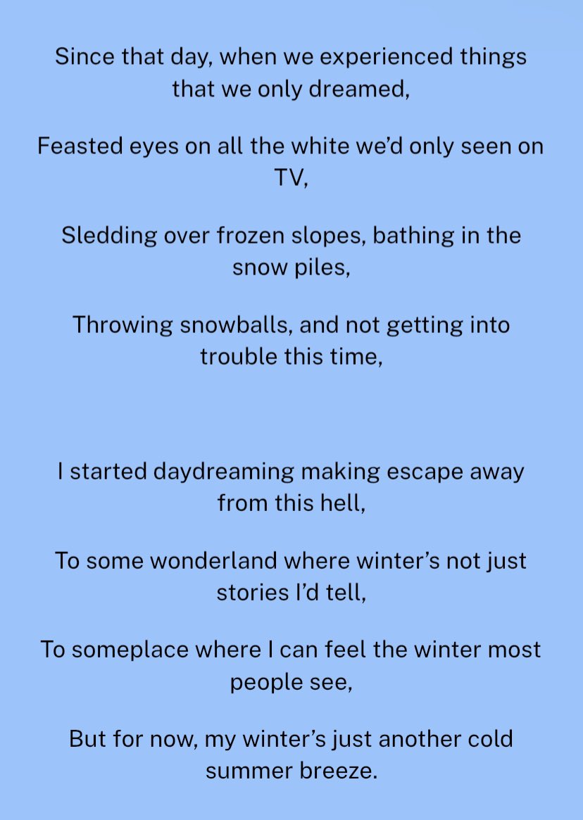 22

This poem is for a contest, I’d love some helping hands

Criticism is needed so l have a better chance 🩷