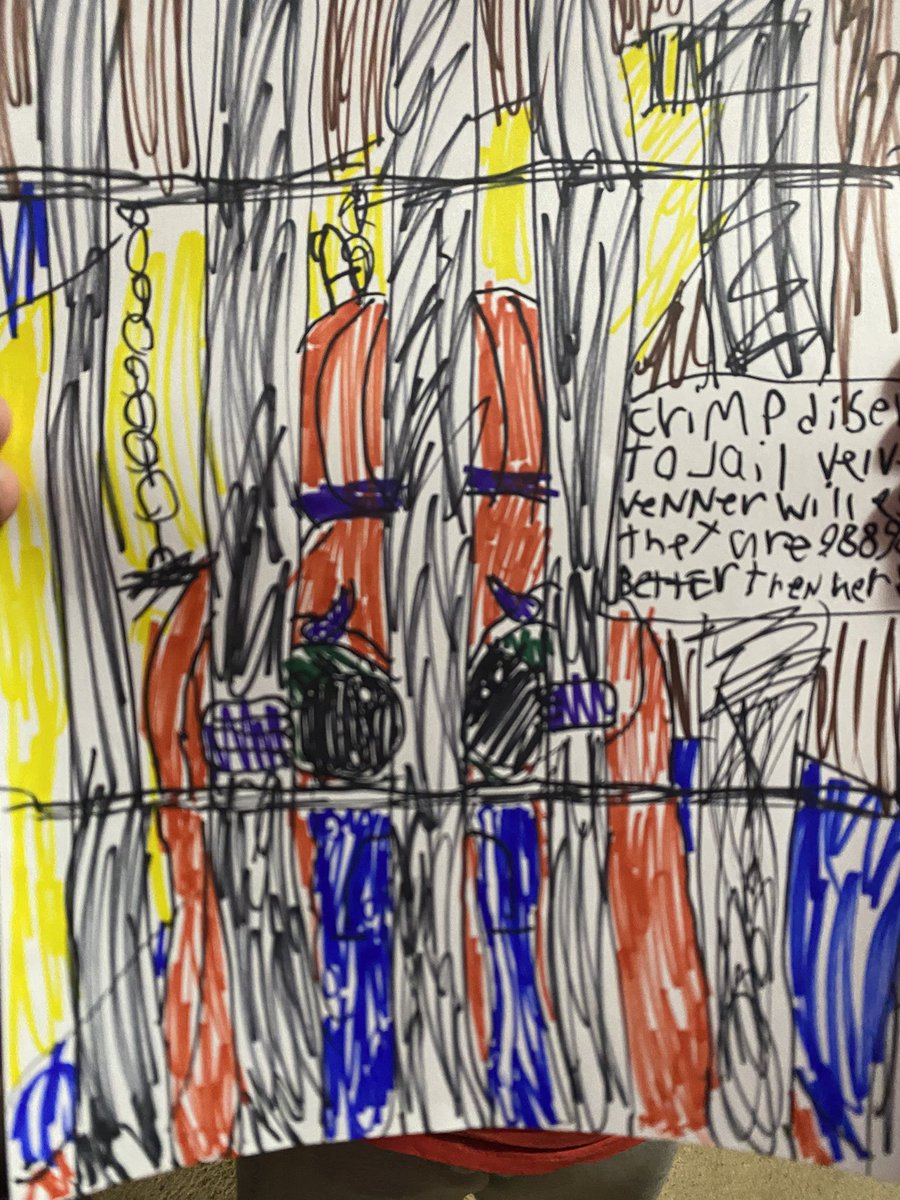 Literallyveneer's tweet photo. //LMAOO MY LITTLE BROTHER WHO HAS AUTISM DREW ME THESE (HE KNOWS MY HATRED FOR THE HOG CRIMP) https://t.co/YFLz211Jh0