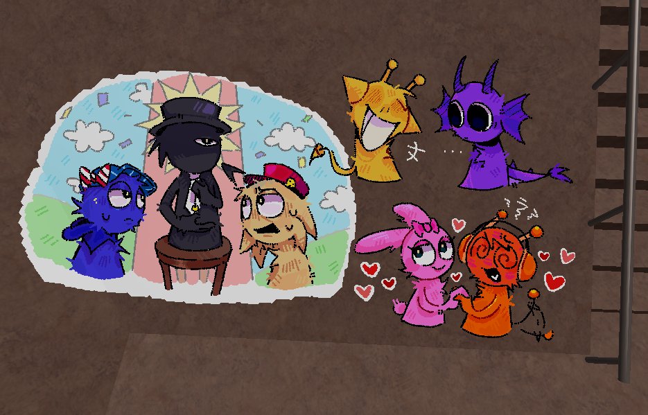 KaeXisr's tweet photo. My first post!
#sprunki #Spraypaintroblox https://t.co/gSJgKqMWo2