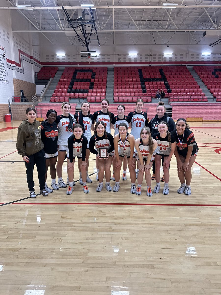 AledoLadyBBall's tweet photo. Thank you @BHSLadyElkBball for hosting a great tournament! 

Though we fell short in the Championship to a very talented @PCAAthletics, we definitely got better. 

Congratulations to @Lizziekay05 &amp; @butler_tia86578 for making the All-Tournament team! https://t.co/xpu5qUVC0D