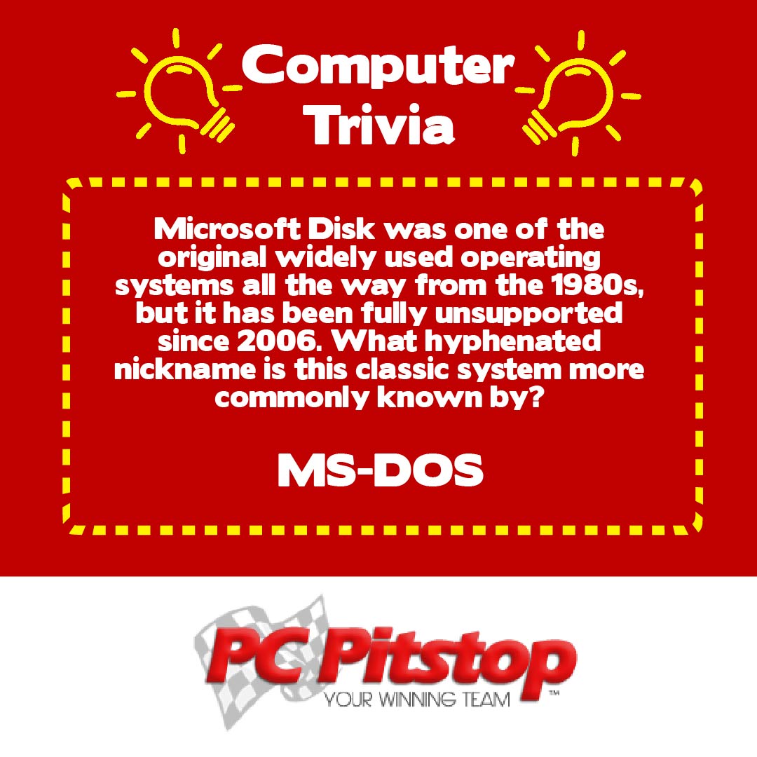 pcpitstopaus's tweet image. Share your favorite MS-DOS memory or command in the comments below - let's keep the spirit of vintage tech alive! Check out PC Pitstop - Computer Sales for all your current computing solutions. Upgrade your tech game today - pcpitstop.com.au/shop/
#MSDOS #ComputerTrivia