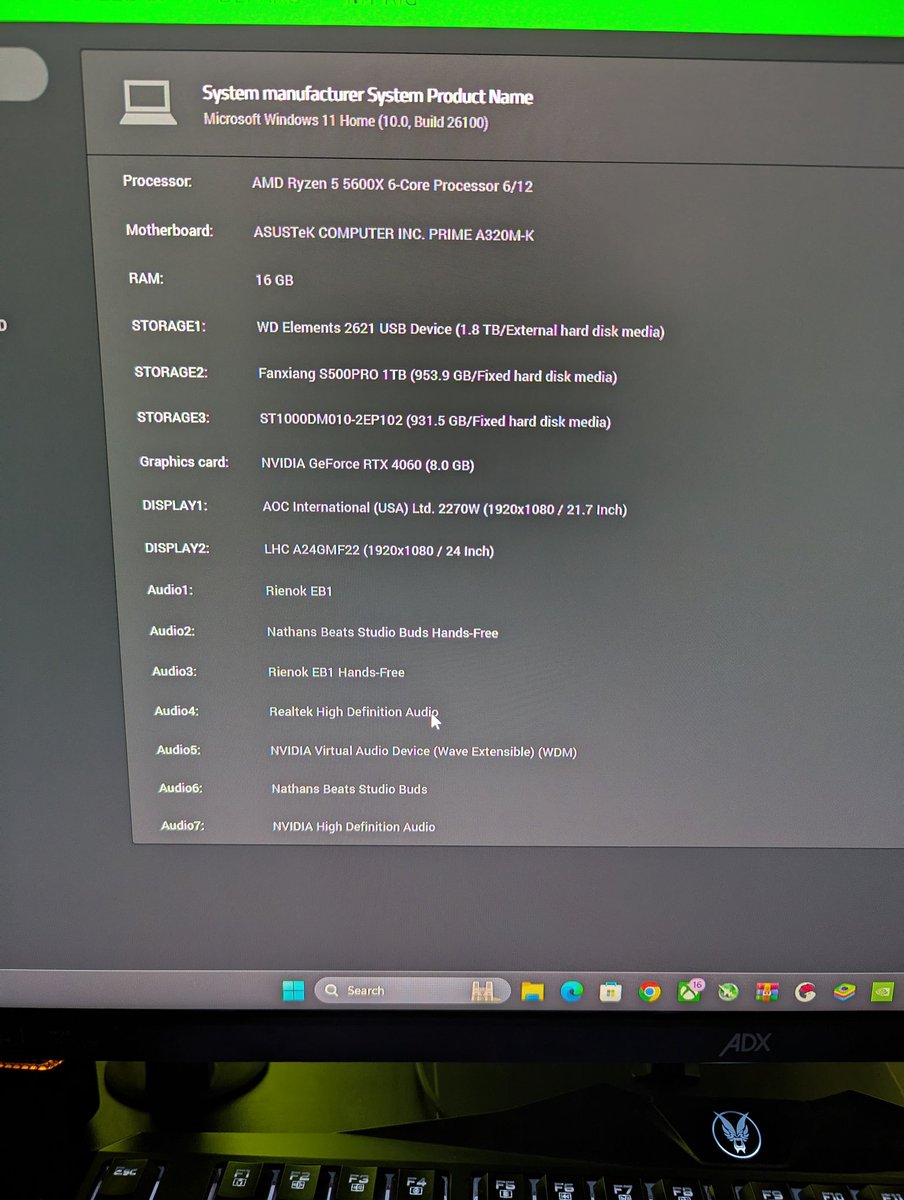 nathanhall88's tweet photo. Where my Upgrading next? Just put a @nvidia RTX 4060. And just purchased a @AMDRyzen 5 5600x. Only running on AM4. Don't think moving to 32gb ram will change anything. Or my Mobo will do anything. Am at my max with my system until I change over to AM5? https://t.co/uCYUp0yIIf
