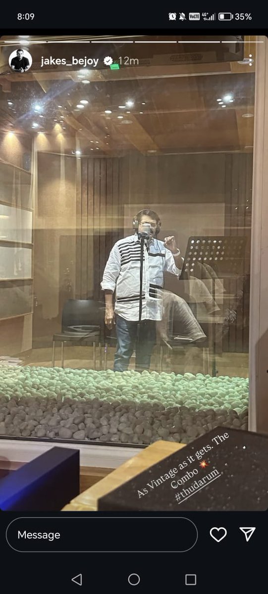 TheSolGuy400's tweet photo. Music director of Thudarum is Jakes Bejoy ? Wow ! Jakes is at his peak now ! Hope he bring memorable songs for the film #Thudarum #Mohanlal https://t.co/jLfdSwhPDN