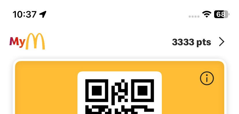JonathanWKC's tweet image. What are the odds that McDonald’s App is showing 3333 ??? Sign of Kaspy to the 🌕 

Power of 33.3B 🤩

@kaspy_io 

#Kaspy #Krc20