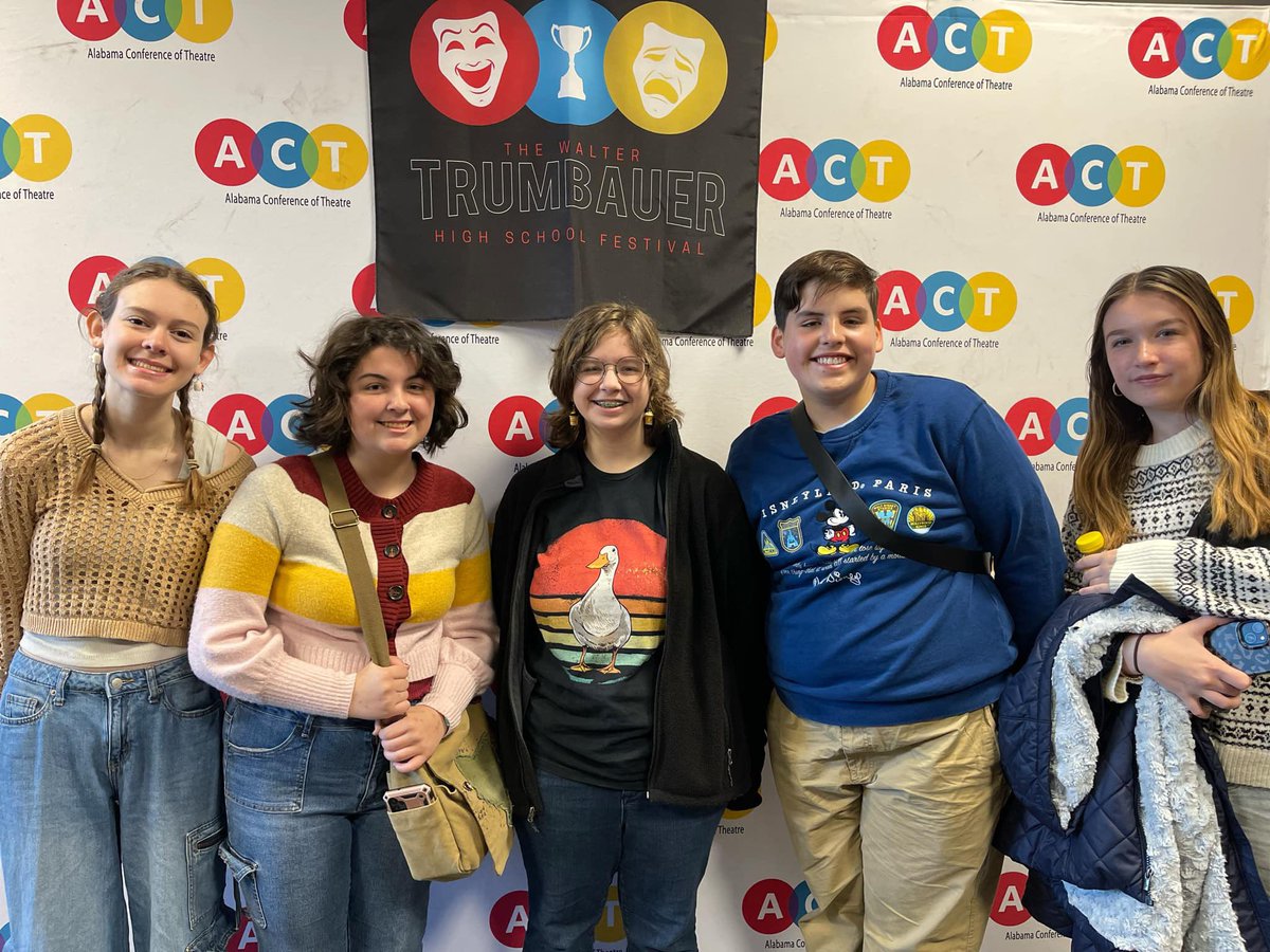 BartonAcademy's tweet photo. STATE Trumbauer results are in, and our freshmen #BartonExplorers received SUPERIOR ratings against high school competition! 

A special congrats to Frankie &amp; Claire who earned 2nd in Reader’s Theatre! 🎭 

Thank you to the Sunny Side Theater crew for supporting our students! https://t.co/wCqUsvC1CL