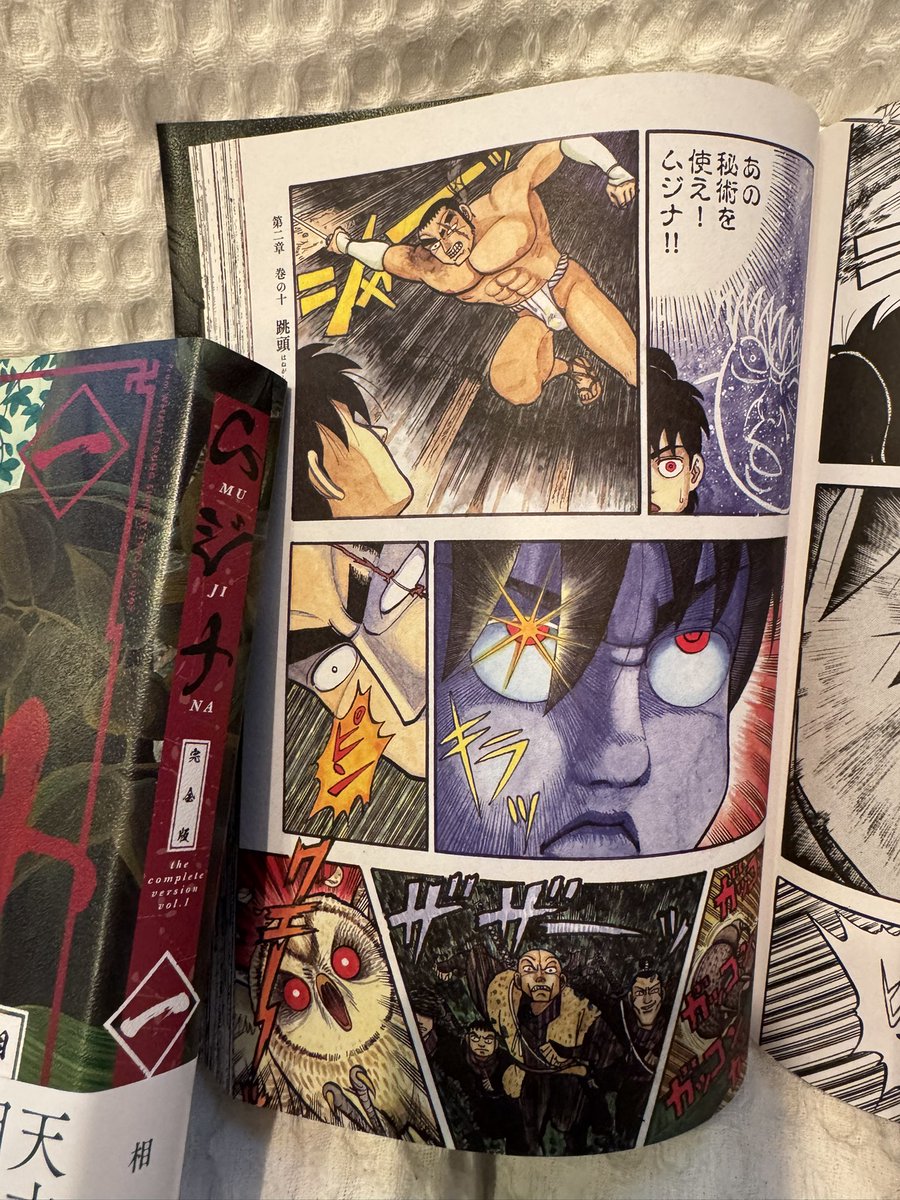 『ムジナ-完全版-』は本誌連載時に2色だったところは2色で4色だったところは4色で印刷し、発表当時の画面を再現した完全版となってます。さらに巻末にはオリジナル単行本未収録の『ムジナ外伝』を収録しております。

https://t.co/9gOUUmjqNy
#ムジナ  #完全版 