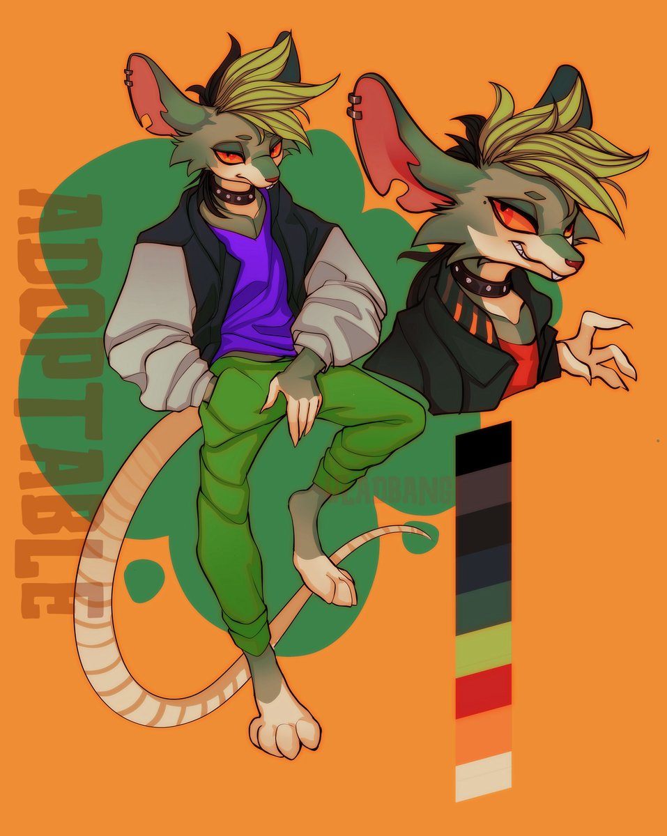 VladBangn's tweet photo. MOUSE ADOPT

SB: 35$
Min: 10$
Ab: 65$ (full commercial rights)

https://t.co/6y4LtKMZuh

https://t.co/H4YfKBvYIk 

#furryartist #furryfandom https://t.co/aLMVUV25W8