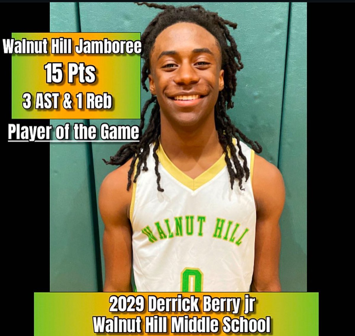 DerrickBerry0's tweet photo. A Few Highlights From My Middle School Jamboree, 8th Grade 2029 @GradyMajors @peedee1906 @PrepHoopsNext @Louisiana_Hoops @MaxFeldman6 @CoachCollins17 @Calebligon3 https://t.co/NuYTjnlWJS