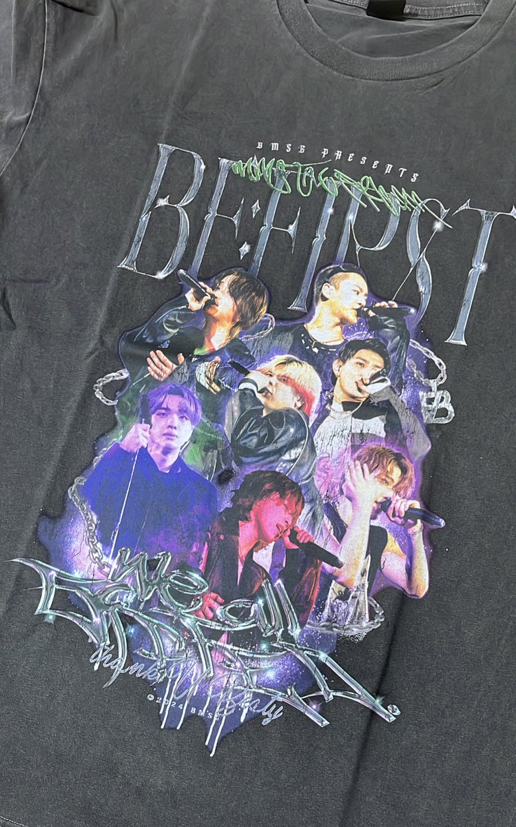 pacchoooon's tweet photo. 今更だけどBESTY限定BE:FIRSTのTシャツ届いたー！！
これでドームツアー参戦するぞー！！とっても楽しみー！！
良い席だといいな、、、！
#BEFIRST https://t.co/9ZhrBIrol4